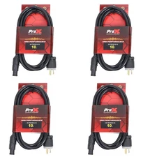 4 Prox Power Cables 10 ft True1 Female to Edison Male 12 Gauge