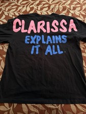 Dumbgood Clarissa Explains It All T Shirt Bla...