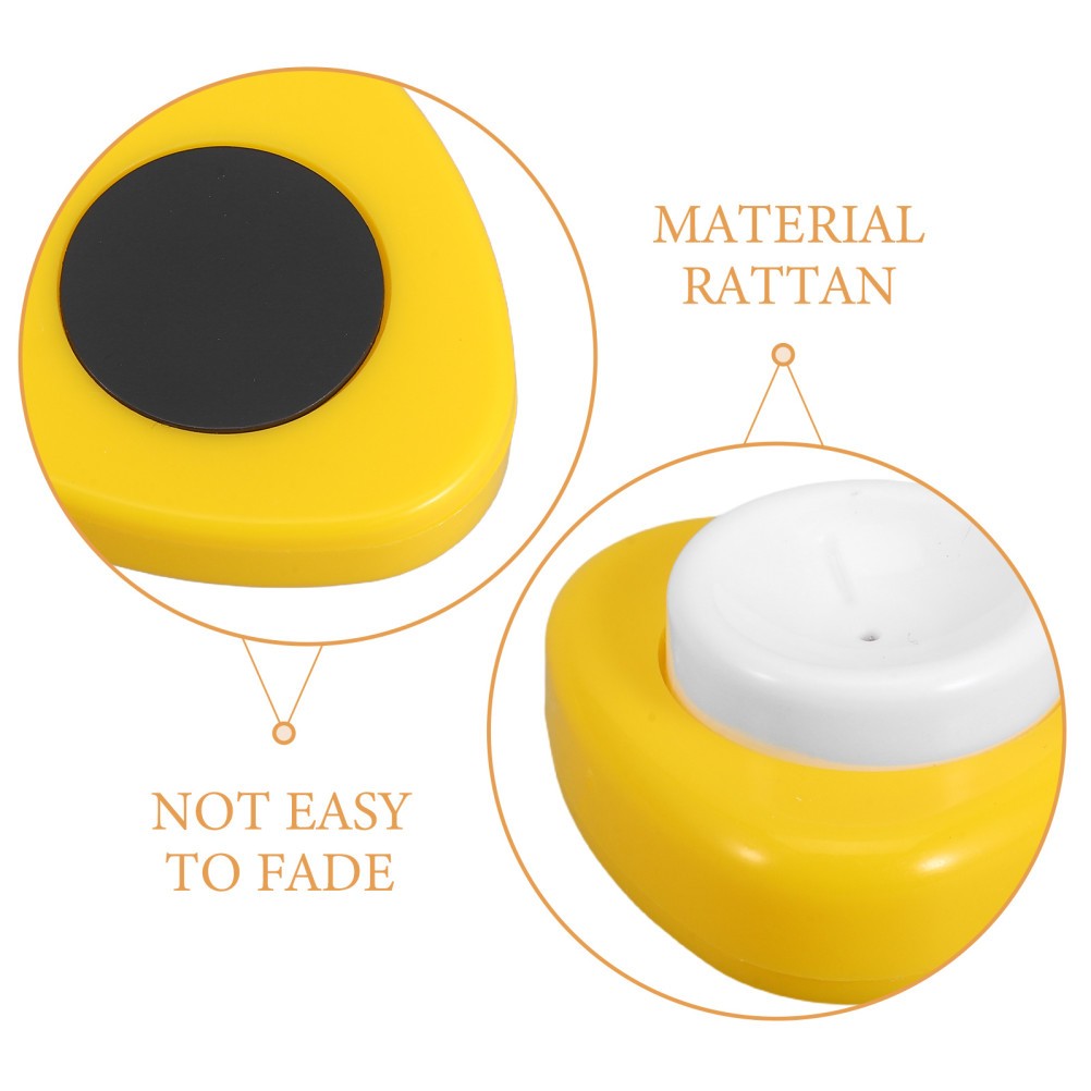 5 Pcs Egg Opener Tool Hard Boiled Peeler Needle Punch Plastic Base Pick up