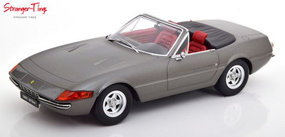 KK Scale Ferrari 365 GTB Daytona Spyder Series 2 1971 Grey Metallic 1/18