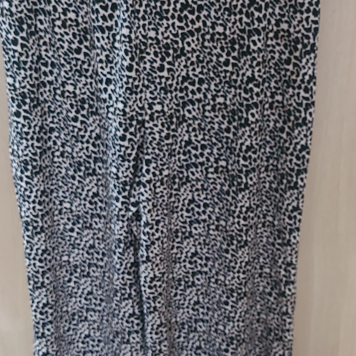 Pantalón Primark Niñas Estampado Leopardo Pierna Ancha 12-13Y Cintura Elástica Cordón