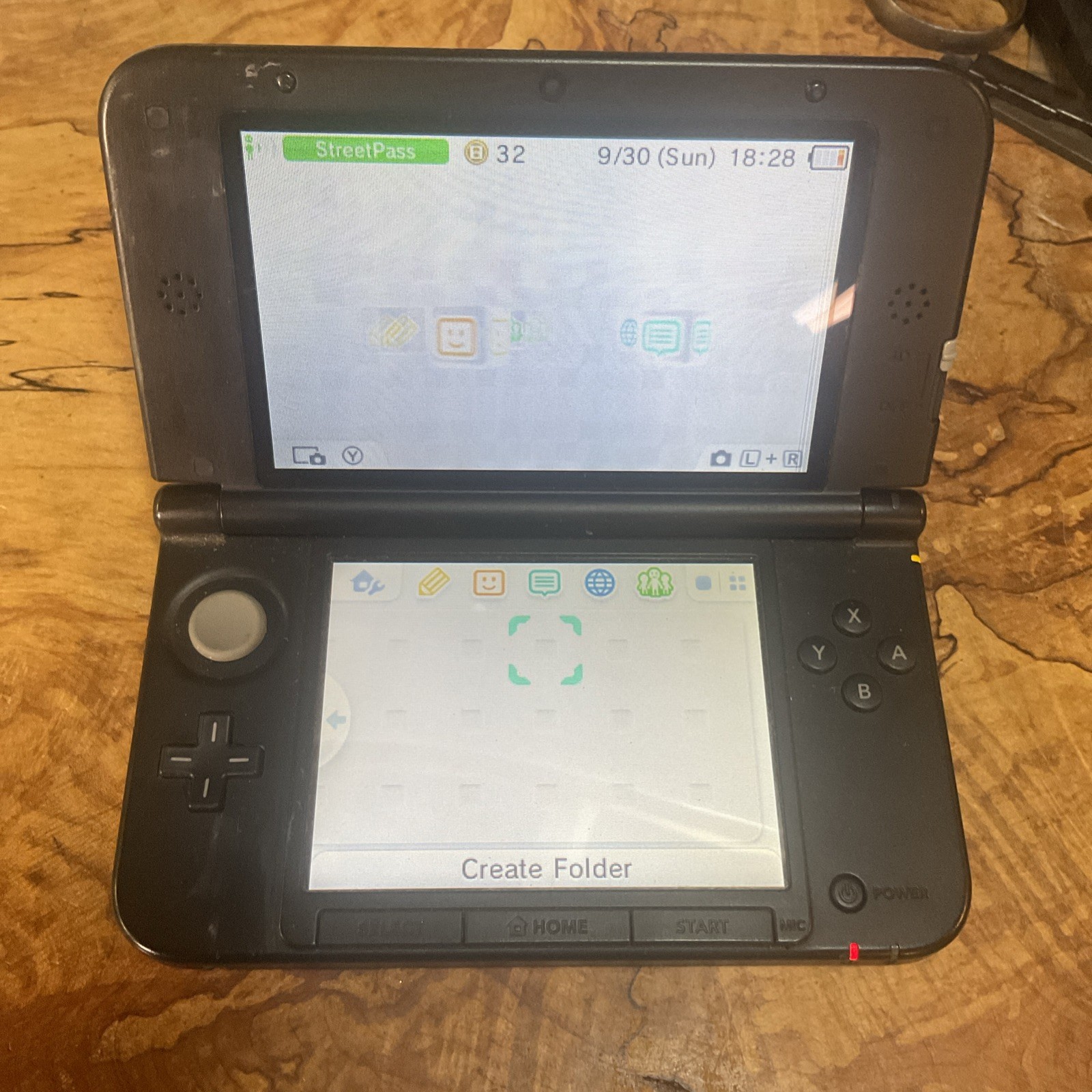 Nintendo 3DS XL Red Handheld System