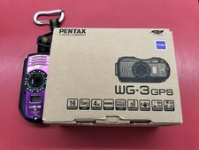 PENTAX WG-3 GPS Waterproof Digital Camera, Compact, 16MP, Green