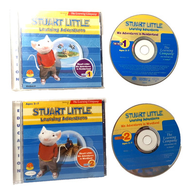 Stuart Little Learning Adventures: Vol. 1 & 2 PC CD-ROM 2002