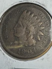 1904 Indian Head Cent Penny- Free Shipping