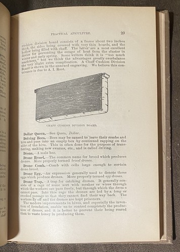 DICTIONARY OF PRACTICAL APICULTURE by John Phin - RARE 1884 True 1st Ed. HC - VG - Picture 7 of 17