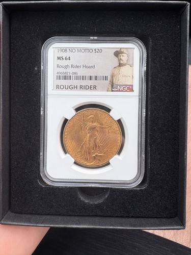1908 P Double Eagles Saint Gaudens PCGS MS-64 No Motto