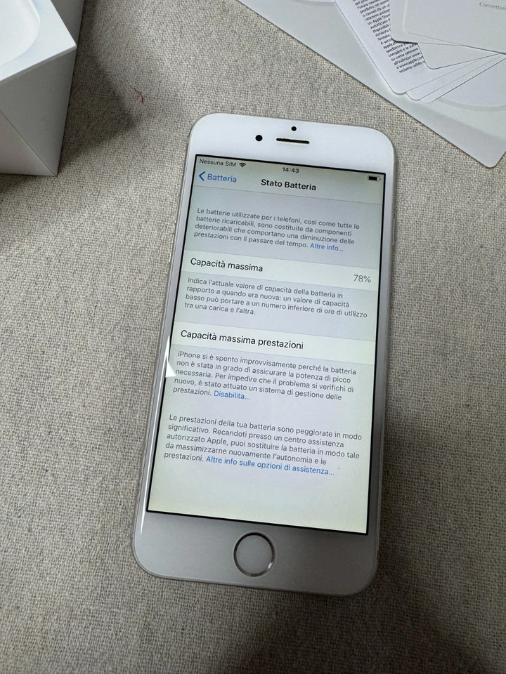 Iphone 6 16gb Silver - Immagine 4 di 4