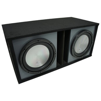 Universal Car Stereo Paintable Ported Dual 15'' Harmony A152 Sub Box Enclosure