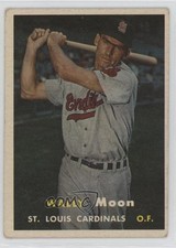 1957 Topps Wally Moon #65 19lw