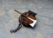 CUSTOM HAND FORGED CARBON STEEL TACTICAL VIKING AXE TOMAHAWK AXE BATTLE READY