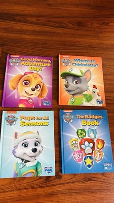 Nickelodeon PAW PATROL Me Reader Hardcover Book Lot Set of 4 Used BOOKS ONLY