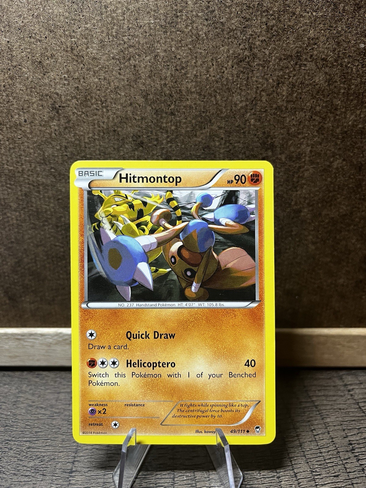 Hitmontop 49/111 Uncommon | Furious Fists | Pokemon Card