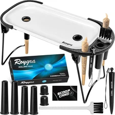 Foldable Rolling Tray Set with Cone Loader, Cone Filler, Blunt Roller - Pre Roll