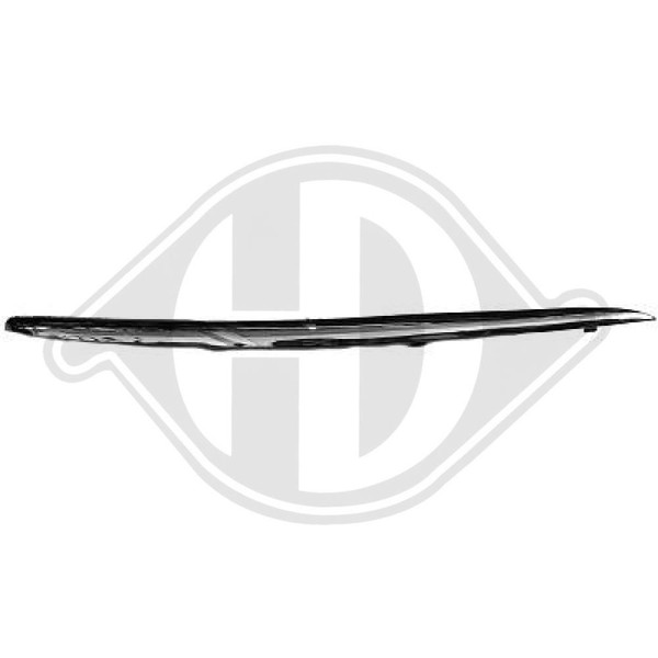 2232053 Zier-/Schutzleiste, StoßFäNger Vorne Links FüR VW Jetta III (1K2)-image