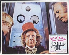 Jack Albertson  Gene Wilder  WILLY WONKA & THE CHOCOLATE FACTORY  lobby card  01