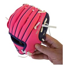 Rawlings PL91PP Player Series Pink/Purple Vinyl Baseball Glove 9