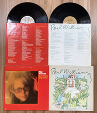 Paul Williams Band Vinyl LP Lot  Set of 2 &bull; Here Comes Inspiration, Life Goes On