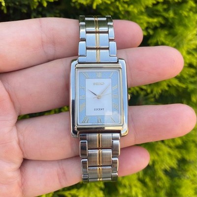 SEIKO LUCENT 5E21 7600 Vintage Watch Timepiece Classic Showa 1990s