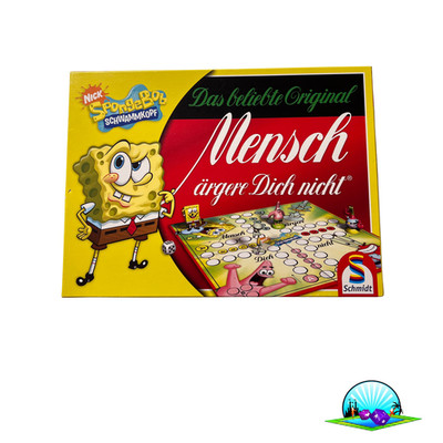 SpongeBob Schwammkopf Mensch ärgere Dich nicht Schmidt Spiele - Vollständig