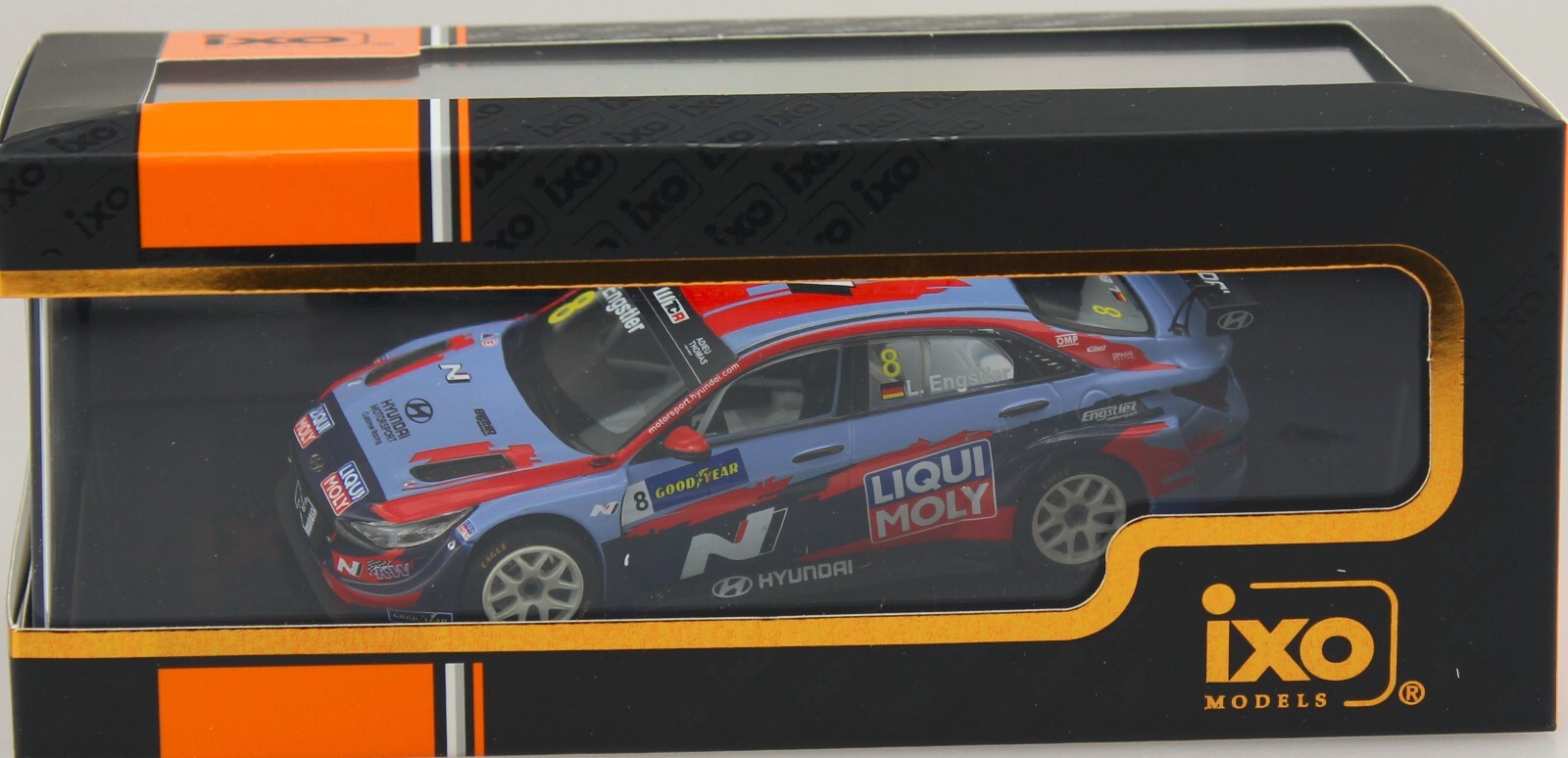Hyundai Elantra N TCR #8 WTCR 2021 Miniature IXO GTM156B Échelle 1/43