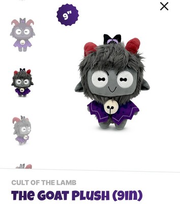 Youtooz * Cult of the Lamb - The Goat * Plush (9in) * NEW * In