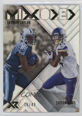 2017 Panini XR Mirrored /49 Stefon Diggs Taywan Taylor #M-TS Rookie RC h3a