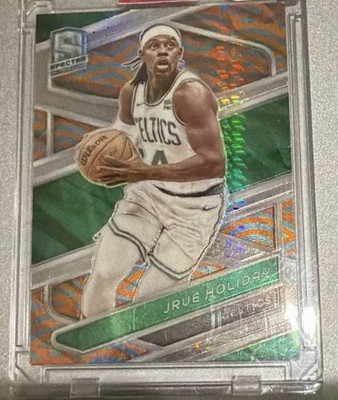2023-24 Panini Spectra - Jrue Holiday #88 International Blue & Orange Prizm /25