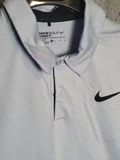 NIKE DRI-FIT Mens Light Blue Victory Standard Fit Performance Golf Polo Shirt XL