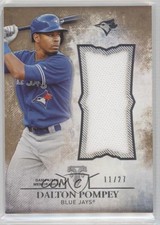 2015 Triple Threads Unity Single Jumbo Relics Sepia 11/27 Dalton Pompey x0y