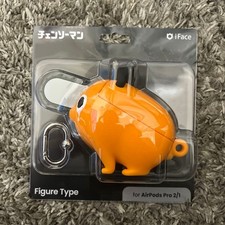 Chainsaw Man Pochita iFace AirPods Pro 2nd/1st Case Black Figure Type New Japan