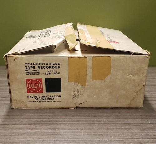 RCA YJS-20E Portable Reel to Reel Transistorized Tape Recorder in Original Box - Picture 7 of 9