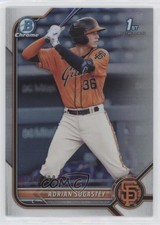 2022 Bowman Chrome Prospects Refractor 230/499 Adrian Sugastey #BCP-19 6u5