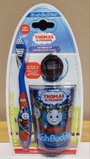 Thomas Friends Brush Buddies Toothbrush Set Toothbrush DIESEL Cap Rinsing Cup