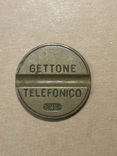 Gettone Telefonico Italiano 6001 Gennaio 1960 – Prima Serie – Vintage Raro