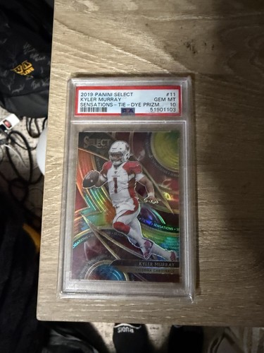 Kyler Murray [Tie Dye Prizm] #11 2019 Panini Select Sensations card