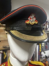 Vintage British Army Duke Of Wellingtons Regiment Staff Officers Forage Cap