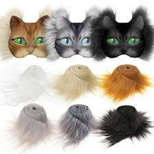 Faux Fur Strips 1.97x39 Craft Fabric Vibrant Color Set