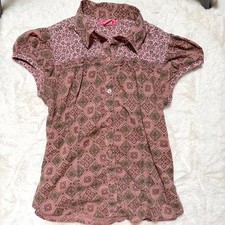Vintage fitted blouse top
