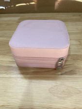 Women's Small Travel Jewelry Box - Pink
