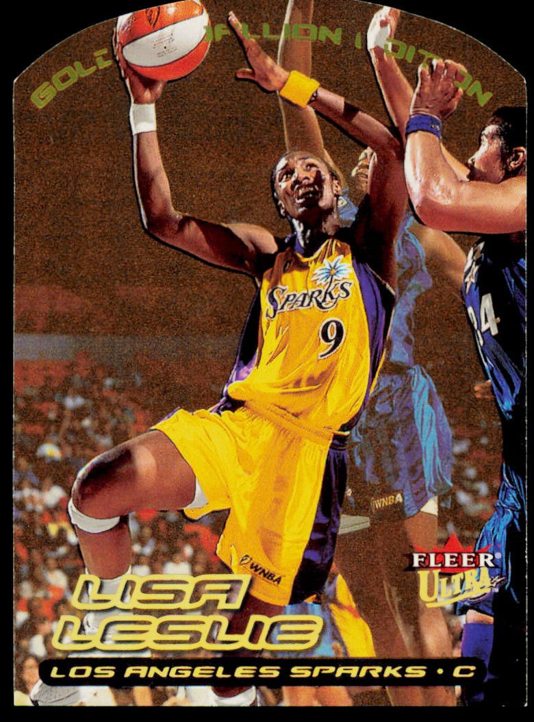 2000 Ultra WNBA Lisa Leslie 3 Gold Medallion Los Angeles Sparks