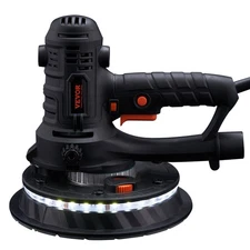 800W Variable Speed Drywall Sander 1200-2300RPM & Auto Vacuum System