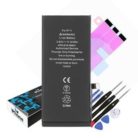 Akku FüR Iphone 11 3110Mah Oem Batterie + Reparaturset Werkzeug Klebepad