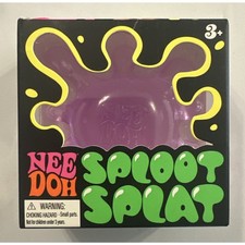Purple NeeDoh SPLOOT SPLAT, Nee Doh Splatter Fidget, Nee-doh SplootSplat Squishy