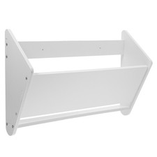 Door Shelf Wall Mounted Ultra-thin Shoe Rack Storage over Back White