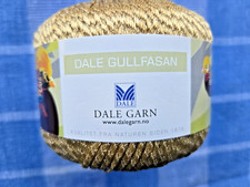 Dale Garn Gullfasan Yarn - Color 2633 - Gold- New - Discontinued