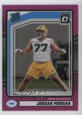 2024 Panini Donruss Rated Rookie Optic Preview Pink Prizm Jordan Morgan 0pt2