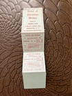 2 Railroad Tickets of Christmas Wishes, Yuletide, 1956 - 1957, Summitville, NY — photo 3