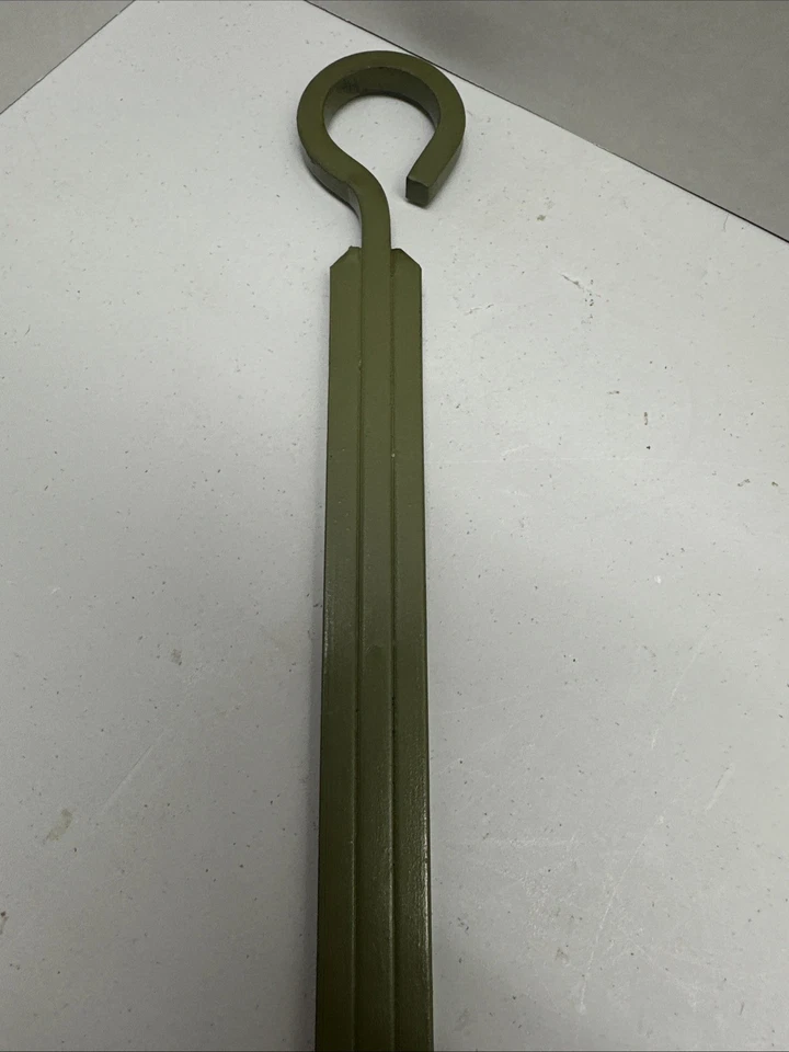 2 soportes para candelabros de metal de pared para interiores de hogar verde Shabby Chic Foto 4 de 4