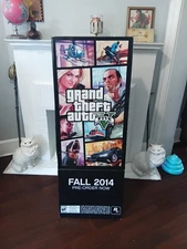 Grand Theft Auto (GTA) V (FIVE) Cardboard Standee Floor Store Display Cutout